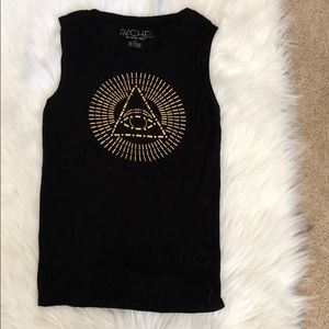 Embellished muscle tee